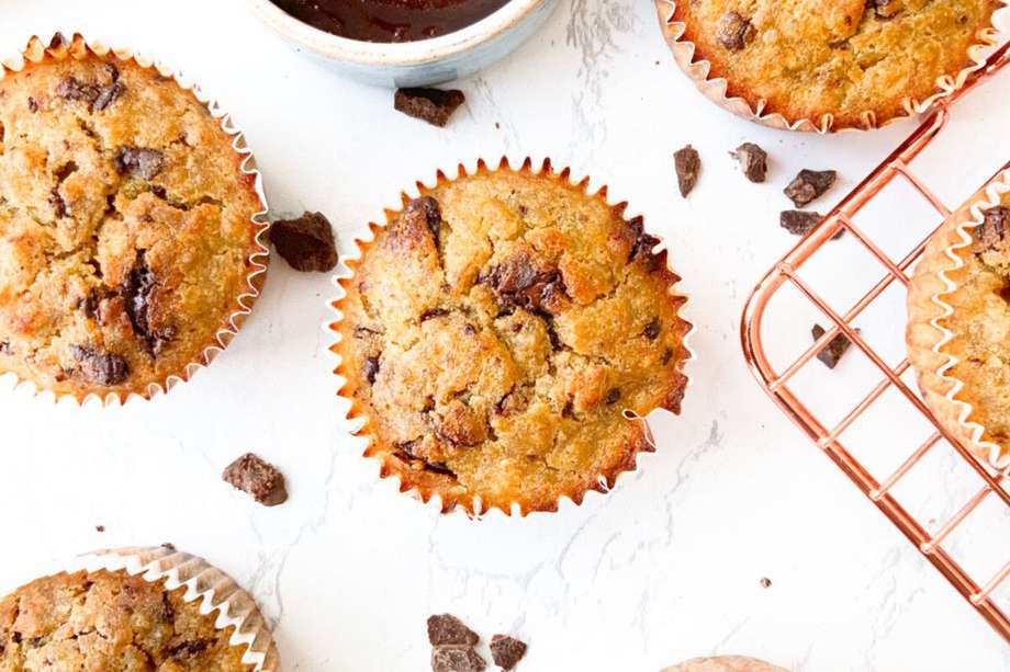 La versión de los muffins de la receta de hoy es dulce y es tan deliciosa como cargada de nutrientes