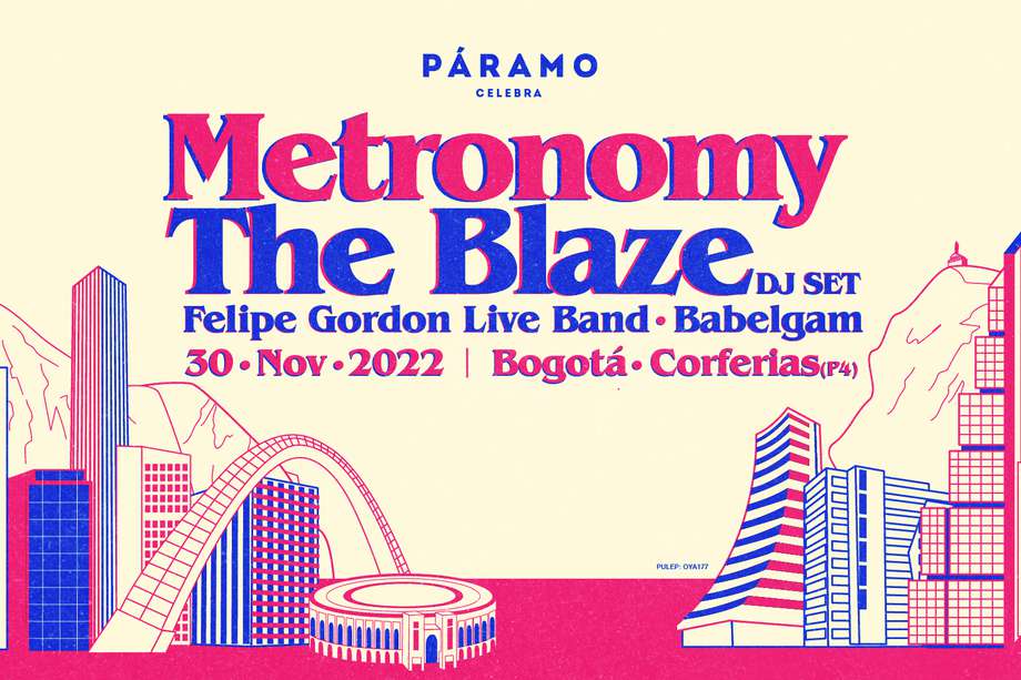 Metronomy y The Blaze se presentarán este 30 de noviembre en Corferias, Bogotá.
