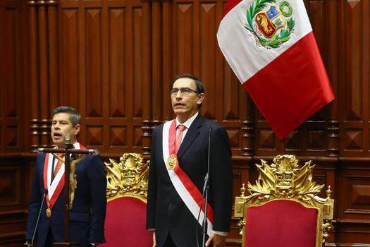 Martín Vizcarra asumió la presidencia del Perú en marzo de 2018. / EFE