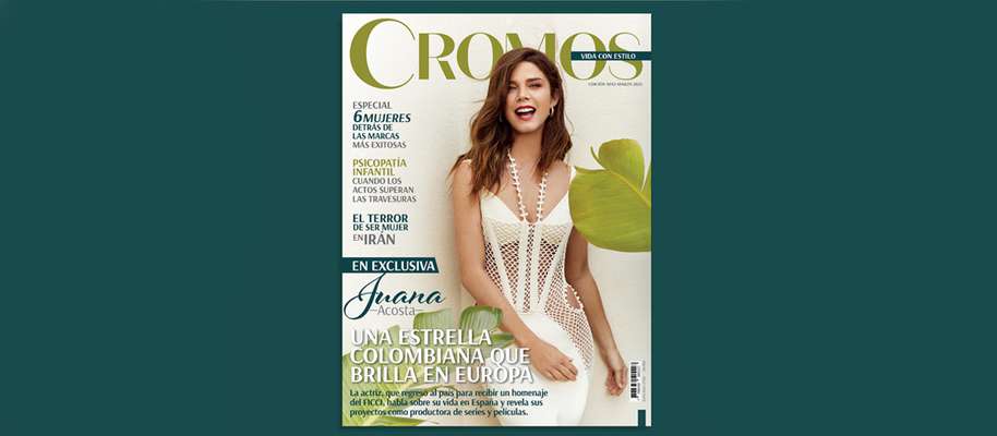 Juana Acosta es la protagonista de la nueva edición de Cromos