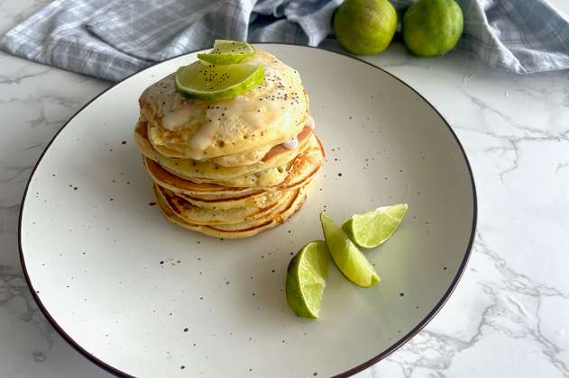 “Pancakes” de limón y amapola, esta es la receta para consentir tu paladar