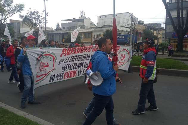 Movilidad hoy 18 de abril: Manifestantes llegaron a la Plaza de Bolívar