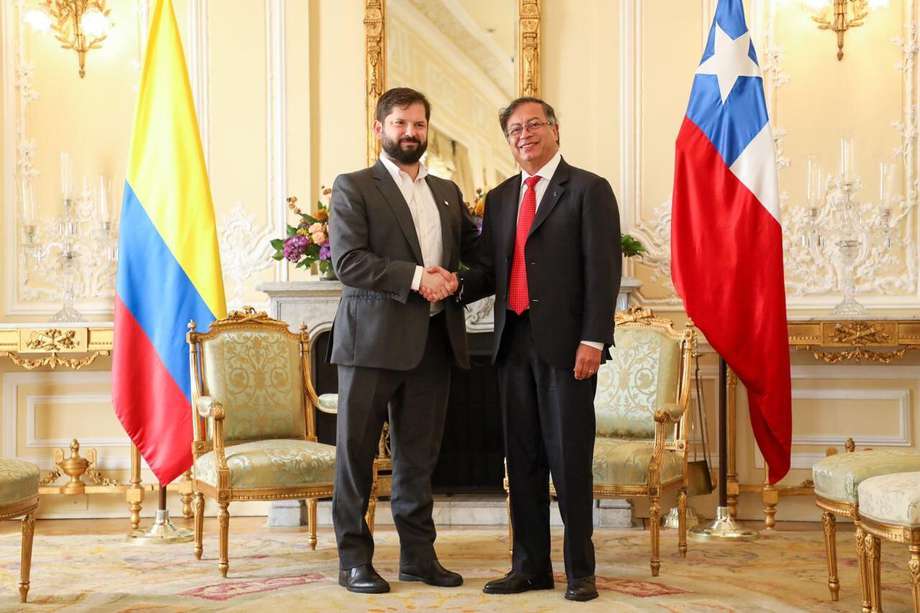 Durante su encuentro con el mandatario chileno Gabriel Boric, el presidente Petro no descartó que ese país siga siendo garante en los procesos de paz que están por retomar o iniciar.