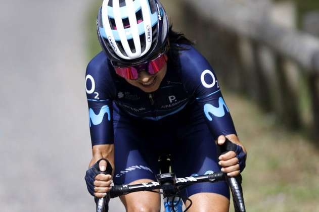 Giro de Italia femenino: Paula Patiño, en el top 20 de la general