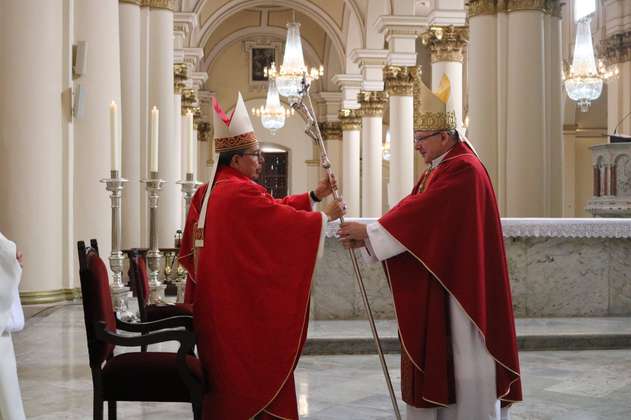 Monseñor Luis José Rueda Aparicio se posesiona como nuevo arzobispo de Bogotá