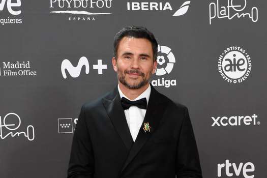 Juan Pablo Raba estuvo en la noche del domingo en la entrega de los Premios Macondo 2023.