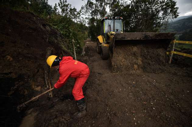 Más de doce municipios de Santander están incomunicados por las lluvias