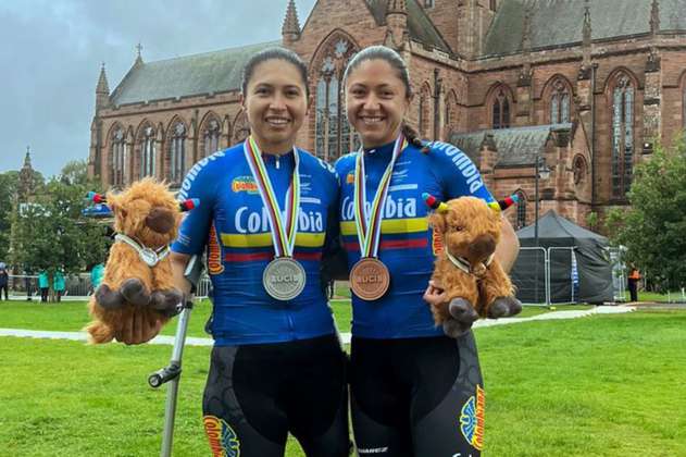 Colombia ganó dos nuevas medallas en el Mundial de Paracycling, en Escocia