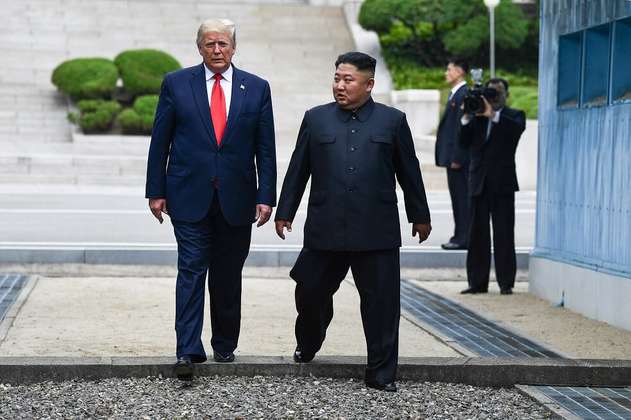 Trump visitó (por unos minutos) Corea del Norte, un hecho histórico