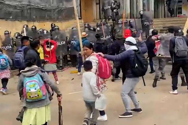 ¿Qué desató la protesta indígena que dejó 27 heridos en el Centro de Bogotá ?