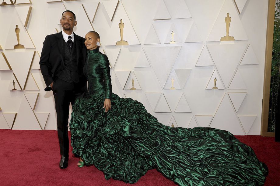 Will Smith y su esposa Jada Pinkett acudieron juntos a la gala de los Óscar. Llevan 25 años de matrimonio.