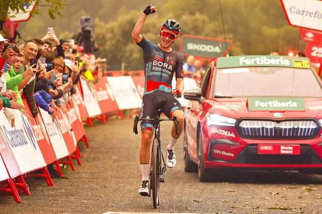 Vuelta a España: Lennard Kamna es el ganador de la novena etapa