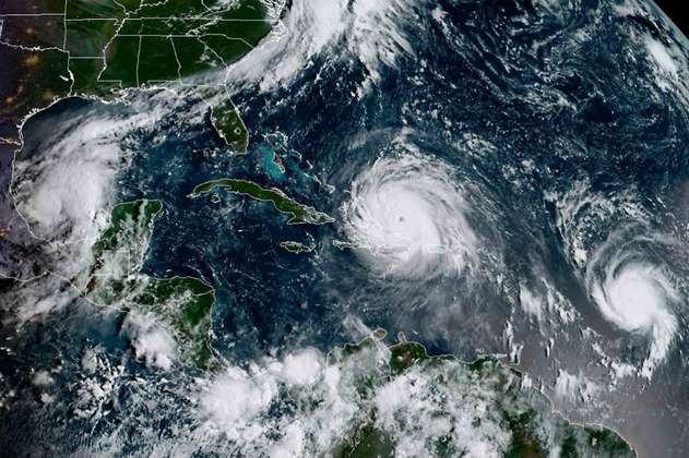 En su paso por las Bahamas, el huracán José bajó a categoría 1