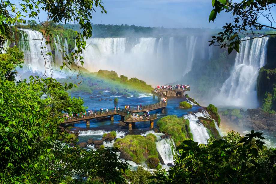 Cataratas del Iguazú: una de las Siete Maravillas Naturales del Mundo.