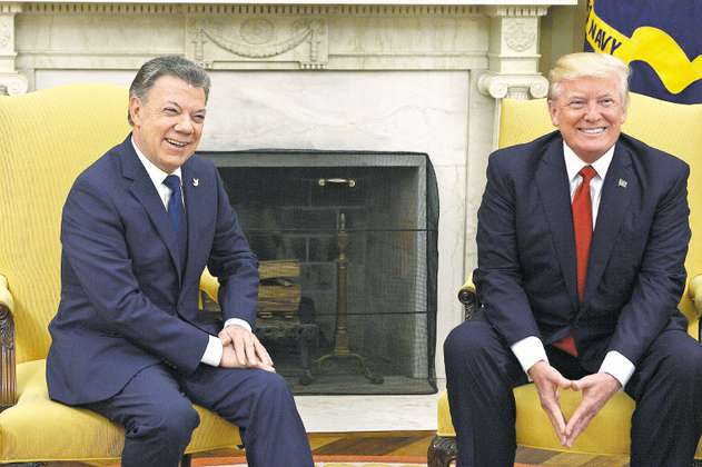Santos - Trump, más que un saludo