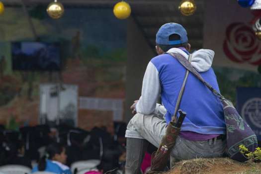 Reincorporados de las Farc en Caldono, Cauca. / Agencia Anadolu
