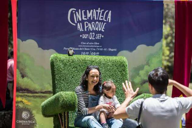 Prográmese para la Cinemateca al parque en Bogotá