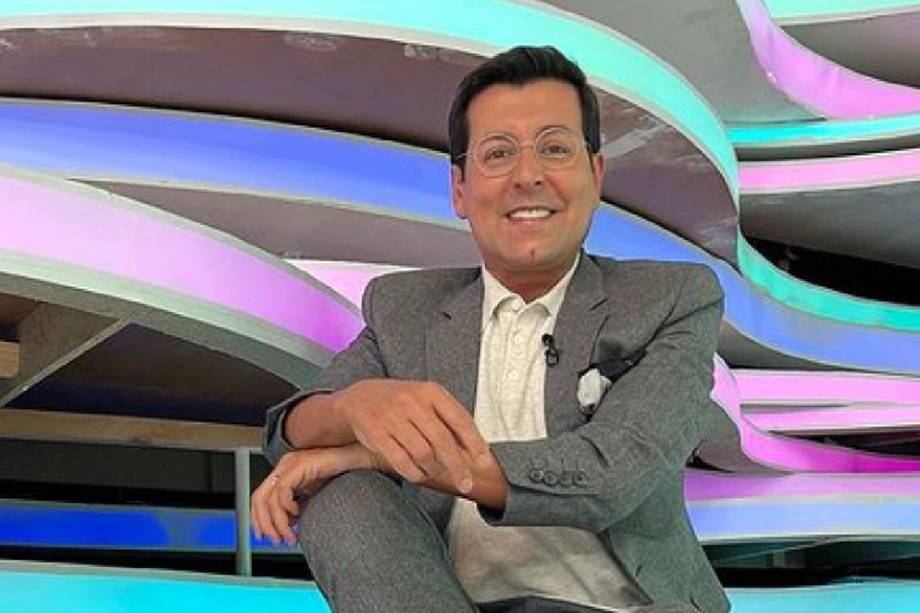 Juan Carlos Giraldo, presentador y periodista del canal Caracol.
