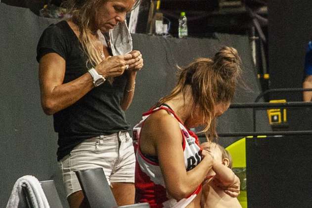 La basquetbolista argentina que amamantó a su hija en pleno partido