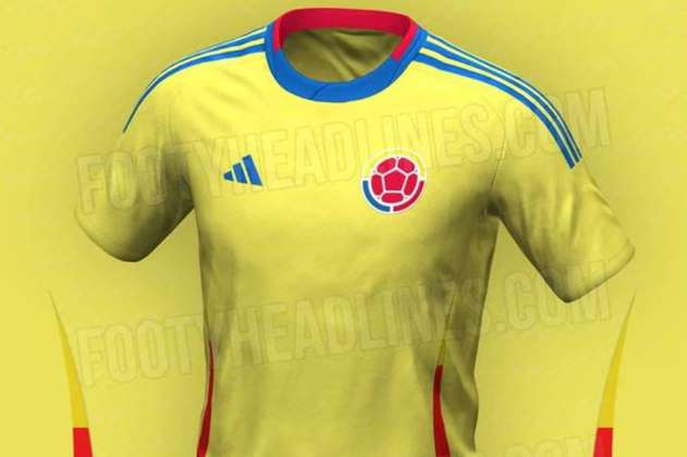 Se filtran más detalles de la futura camiseta de la selección de Colombia