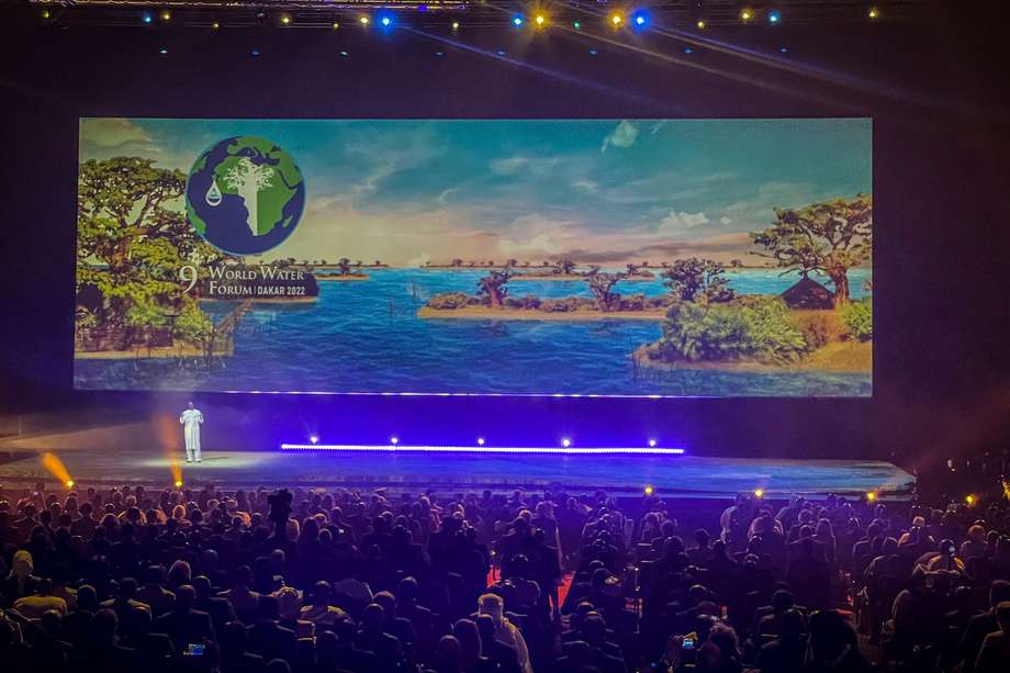 Inauguración de la novena edición del Foro Mundial del Agua que se celebra en Dakar entre 21 y el 26 de marzo de 2022.