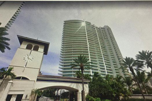 Tribunal estadounidense empezará proceso para ocupar el lujoso apartamento de Guido Nule ubicado en Miami-Dade.  / Google Maps