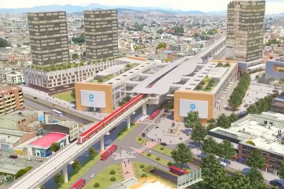Obras para mejorar la movilidad de Bogotá.
