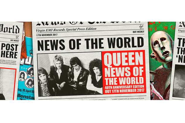 Queen relanza "All Dead, All Dead" para celebrar 40 años de "News of the World"