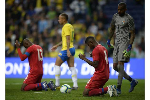 Brasil apenas logró un empate con Panamá en Portugal
