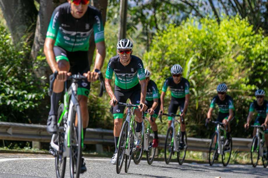 El equipo GW ERCO SHIMANO está conformado por las mayores promesas del ciclismo nacional, entre ellas Alejandro Osorio, Diego Pescador, Daniel Arroyave y Adrián Bustamante.