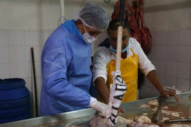 Incautan 11 toneladas de carne en mal estado en el sur de Bogotá