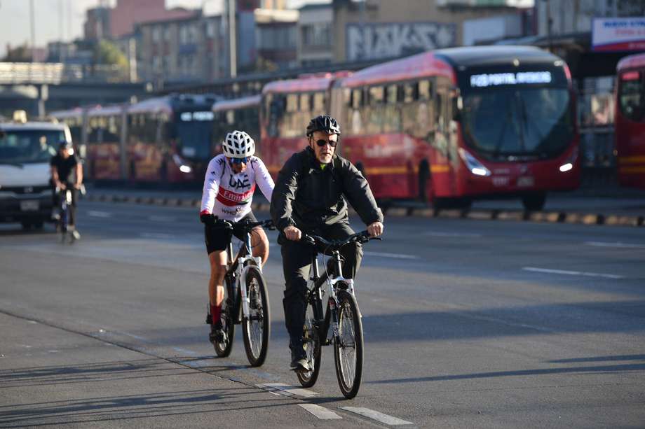 Segunda jornada del día sin carro y moto en Bogotá en el año 2023