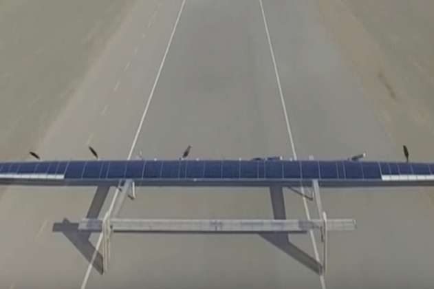 El súper dron chino que se alimenta con energía solar