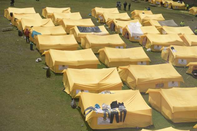 “No se repetirá otro campamento”: gerente para venezolanos de Bogotá