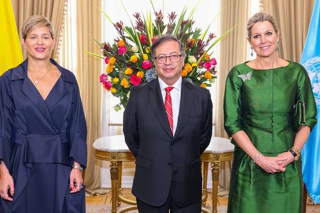 Los temas de la reunión entre Gustavo Petro y la reina de los Países Bajos