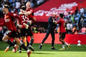 Manchester United sorprendió al City y se consagró campeón de la FA Cup