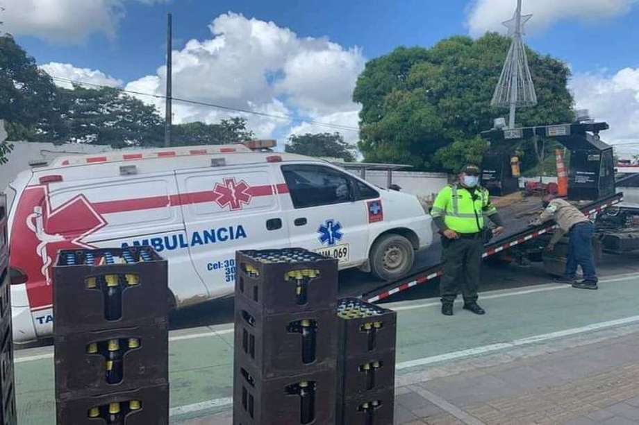 La operación se llevó acabo en la Avenida Circunvalar en la ciudad de Montería.