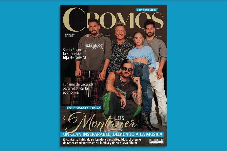 Ricardo Montaner, Evaluna y Camilo en la nueva edición de Revista Cromos