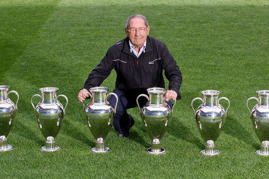 Paco Gento, una de las máximas leyendas del Real Madrid.