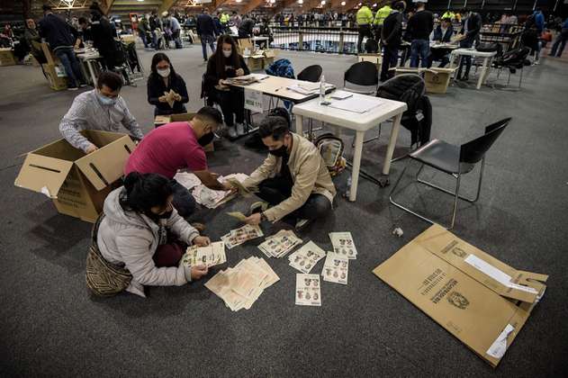 Así va el preconteo de votos en Corferias, Bogotá, por Elecciones 2022