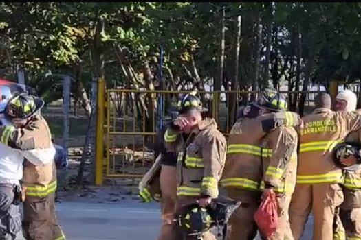 Incendio en empresa de hidrocarburos en Barranquilla