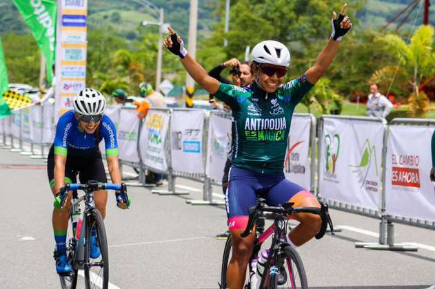 Juliana Londoño, brillante, ganó etapa en la Vuelta a Antioquia: así va la general