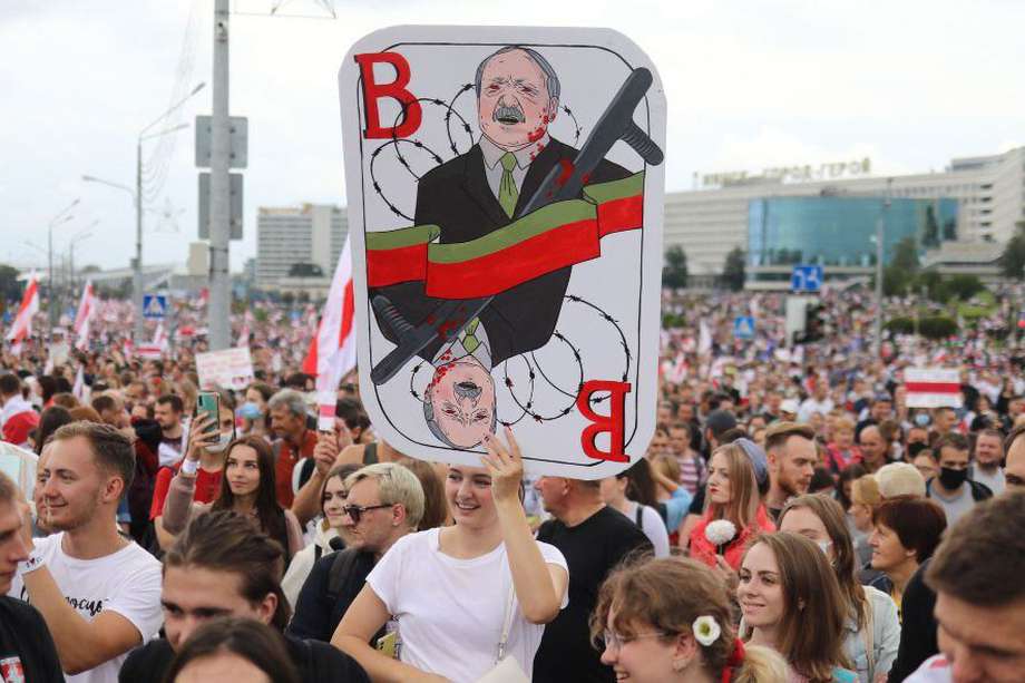 Las protestas en Bielorrusia se han intensificado pues ninguna de las parte quiere ceder.