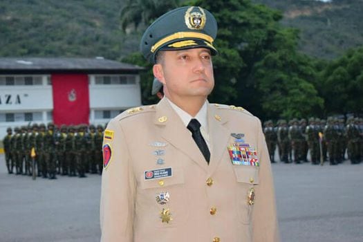 El general Diego Luis Villegas, comandante de la Fuerza de Tarea Apolo.  / Cortesía Ejército Nacional