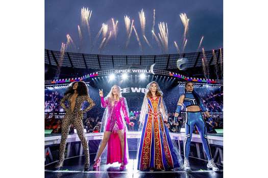 Las Spice Girls durante un concierto celebrado en 2019.