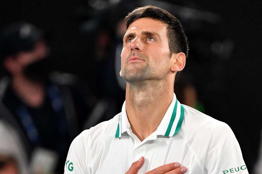 El tenista serbio Novak Djokovic, ganador de 20 torneos de Grand Slam.
