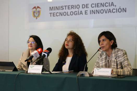 La convocatoria fue anunciada por la ministra de Ciencia, Yesenia Olaya.