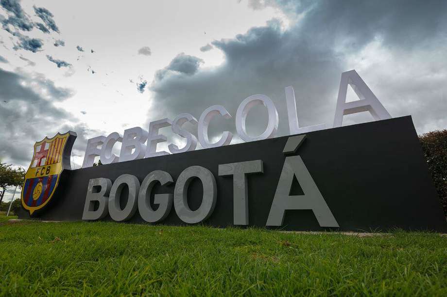 La FCB Escola de Bogotá, tiene unas canchas al norte de la ciudad. / FC Barcelona
