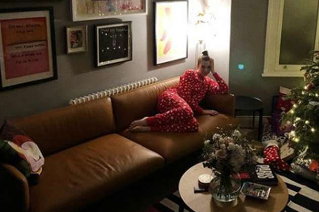 Dua Lipa celebró Navidad en su casa nueva en Londres 