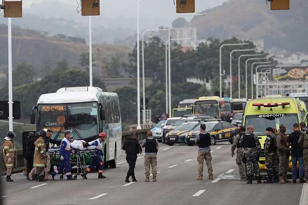 Policía de Brasil abatió a secuestrador que tenía a 31 pasajeros de bus como rehenes